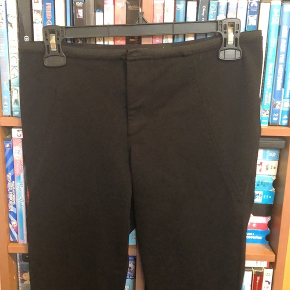 Elizabeth  and  James Motto Style Black Leggings Sz 4 - Picture 2 of 11